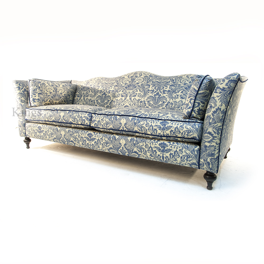 John Sankey Wolesley Sofa in Legacy Bermuda Fabric Kings SOLD
